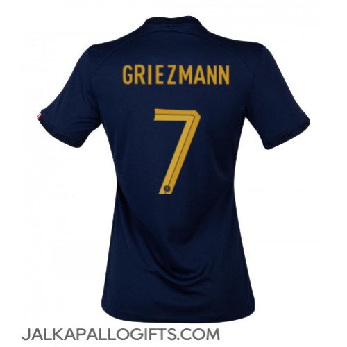 Ranska Antoine Griezmann #7 Kotipaita Naiset MM-kisat 2022 Lyhythihainen